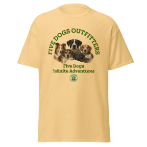 five dogs unisex classic tee
