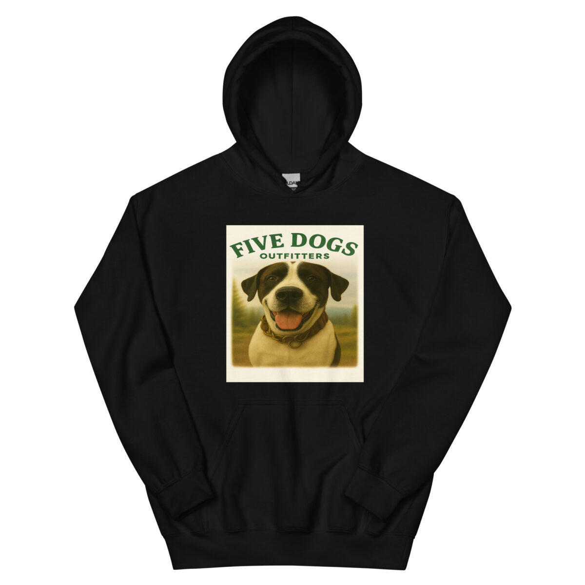 bo run wild live loyal unisex hoodie