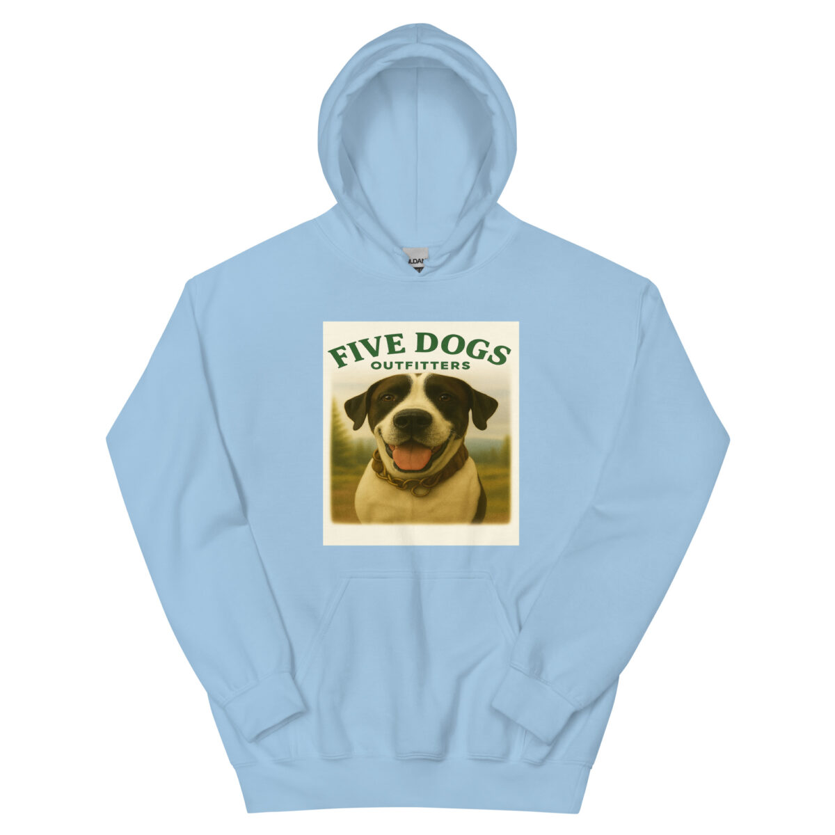 bo run wild live loyal unisex hoodie