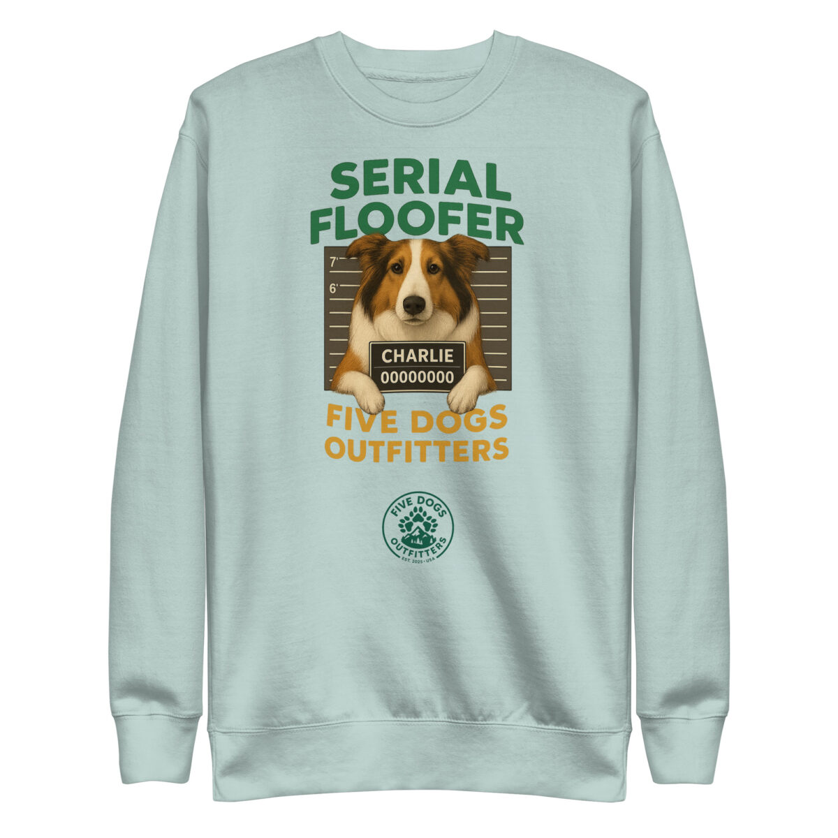 serial floofer unisex premium sweatshirt
