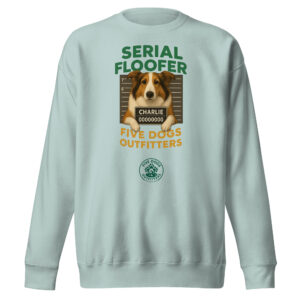serial floofer unisex premium sweatshirt