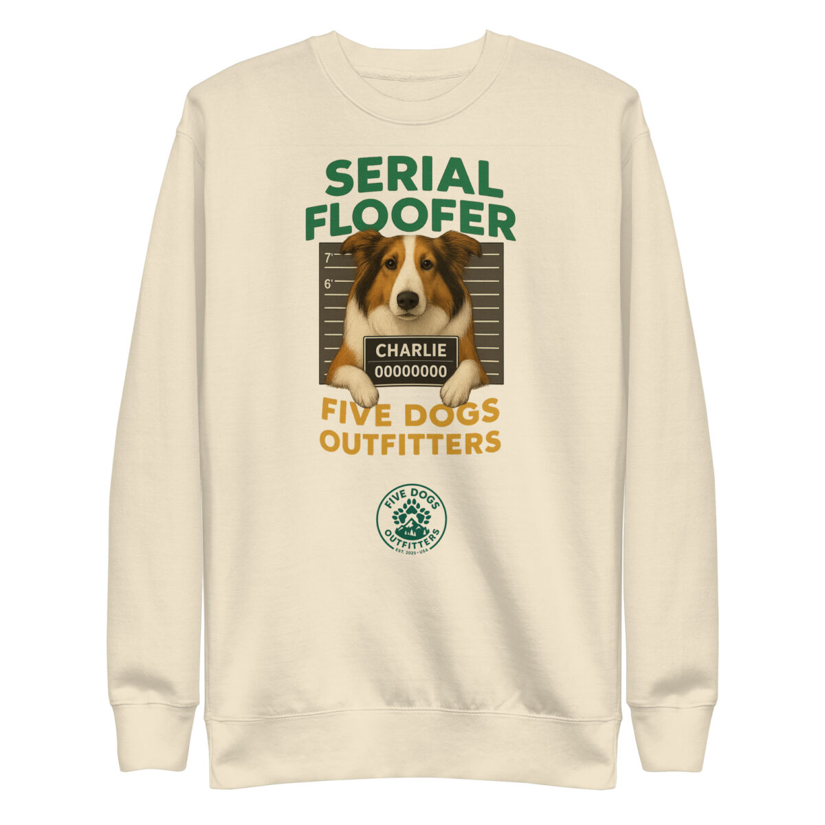 serial floofer unisex premium sweatshirt