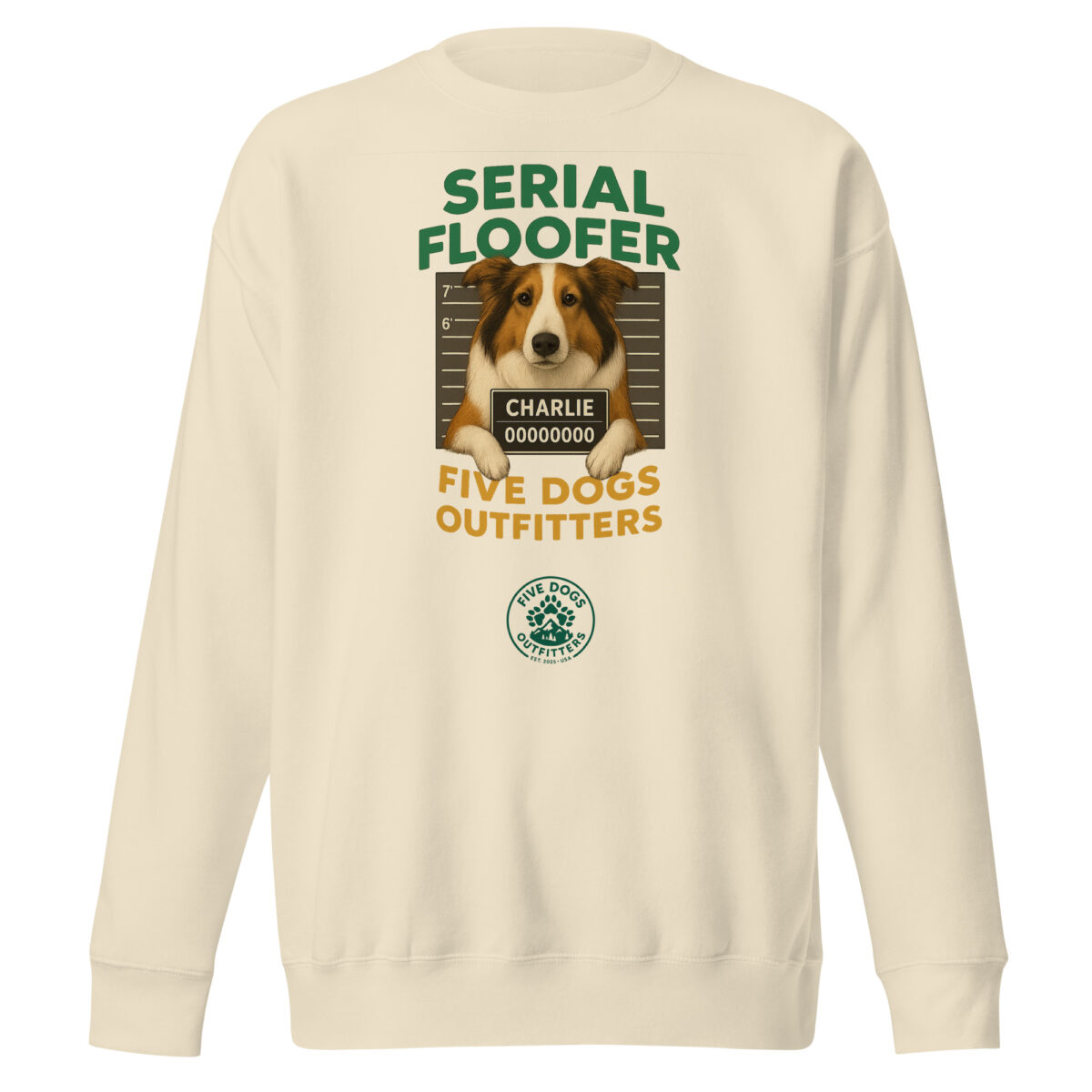 serial floofer unisex premium sweatshirt