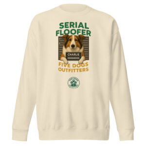 serial floofer unisex premium sweatshirt