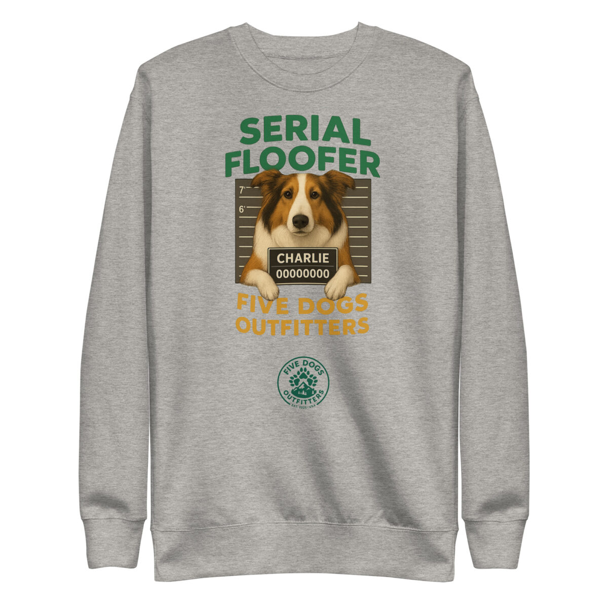 serial floofer unisex premium sweatshirt
