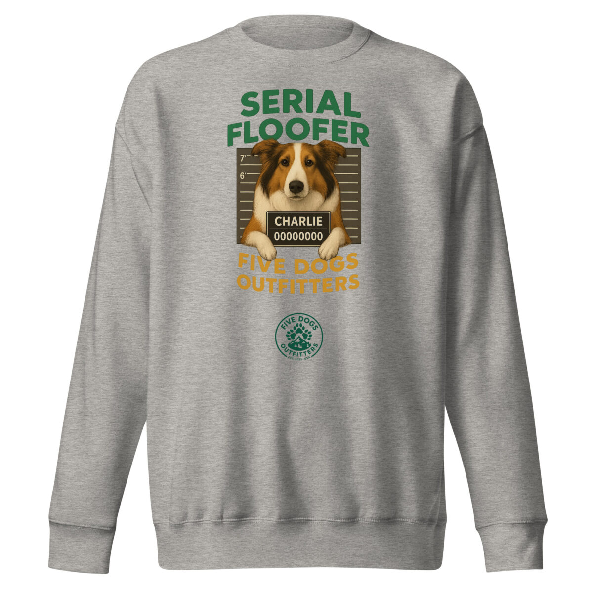 serial floofer unisex premium sweatshirt