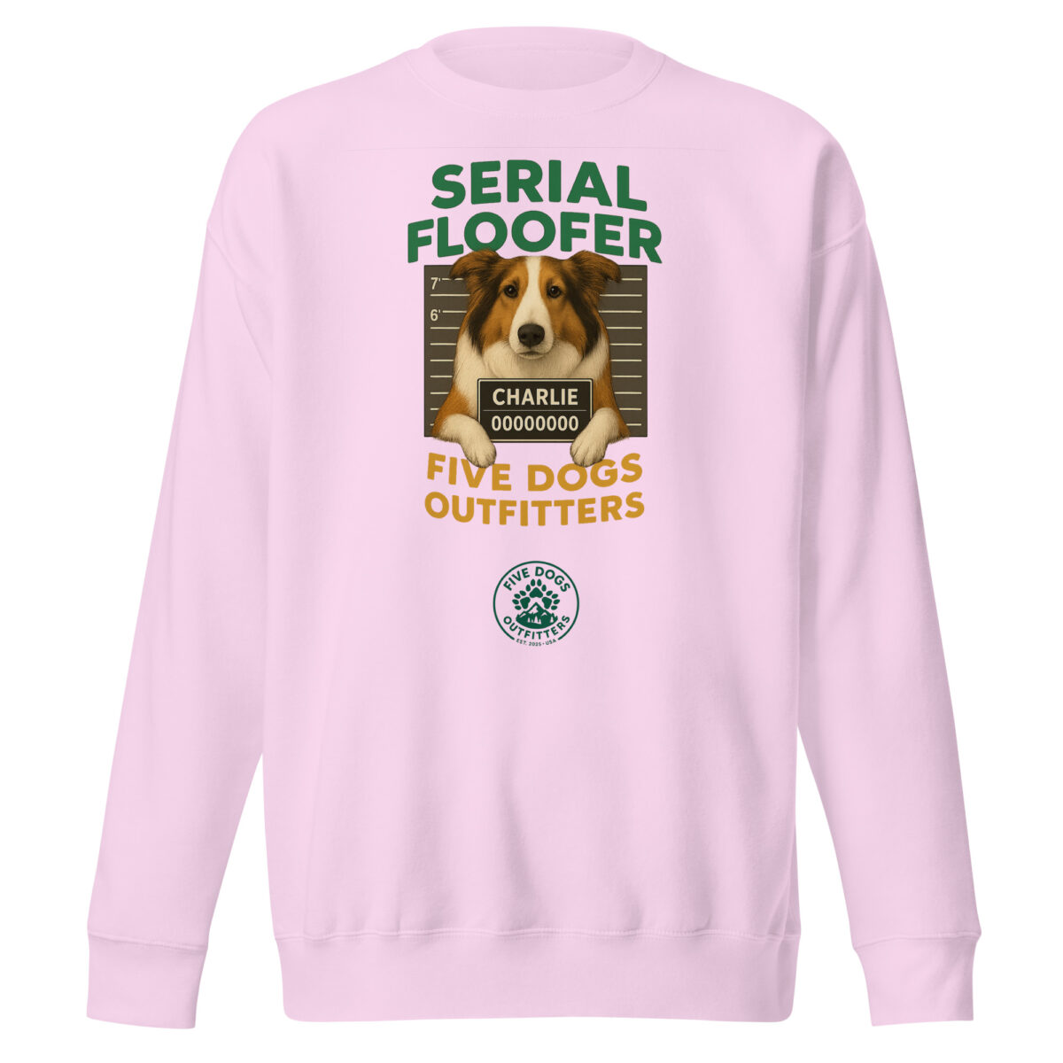 serial floofer unisex premium sweatshirt