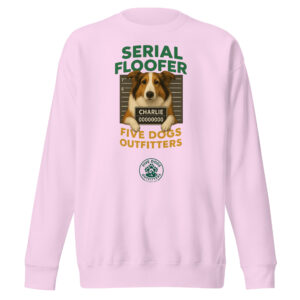 serial floofer unisex premium sweatshirt