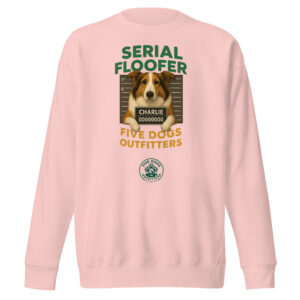 serial floofer unisex premium sweatshirt