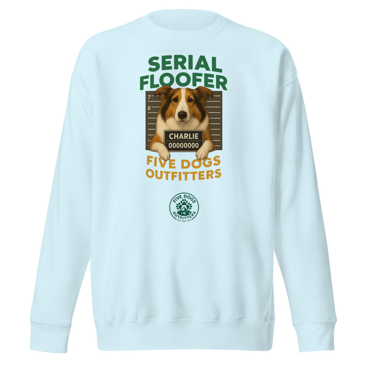 serial floofer unisex premium sweatshirt