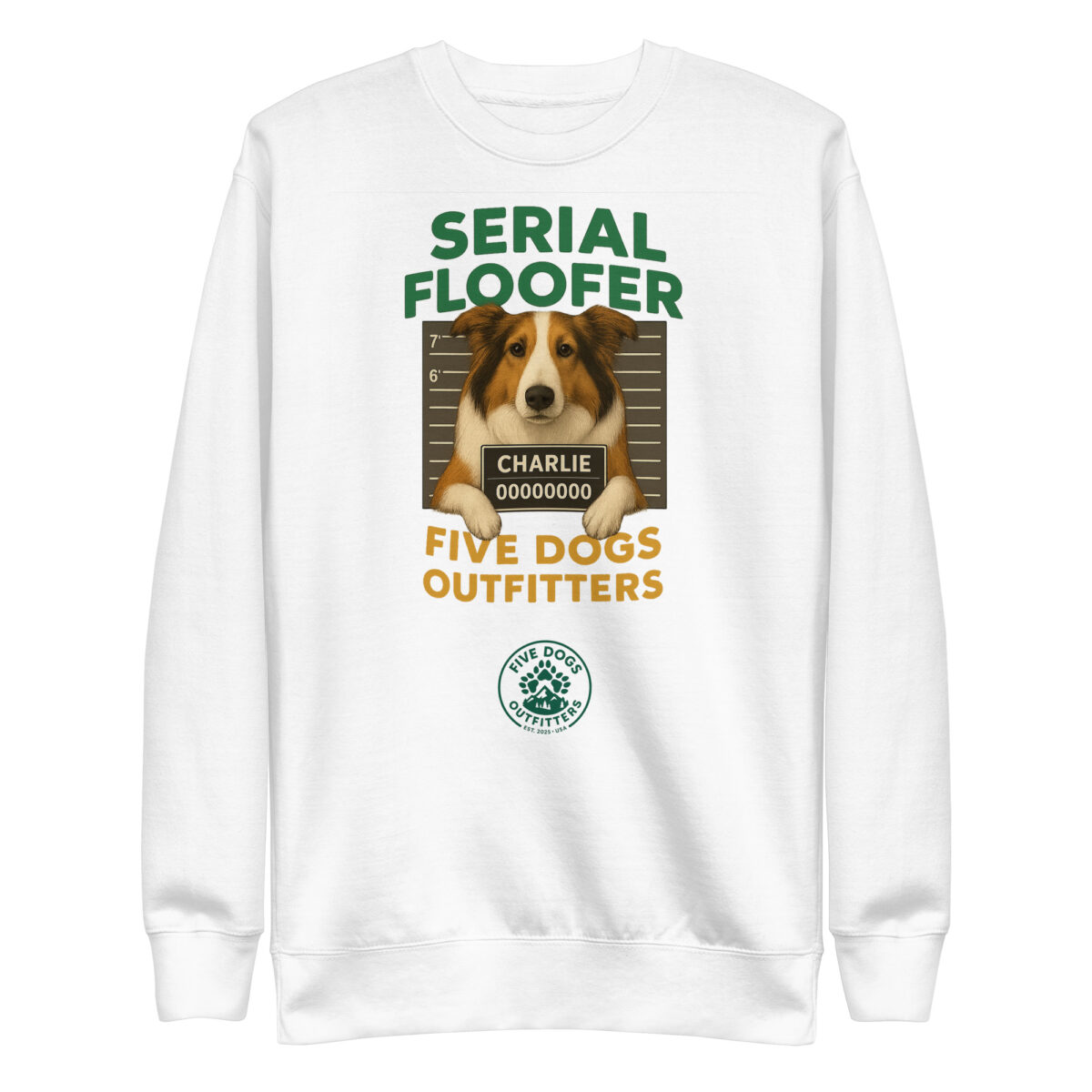serial floofer unisex premium sweatshirt