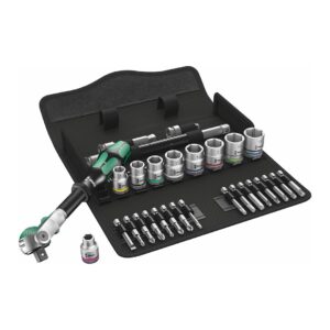wera – wera 3/8" drive wrench metric socket/bit set for bicycles/e bikes (29 piece) wera – wera 3/8" drive wrench metric socket/bit set for bicycles/e bikes (29 piece)