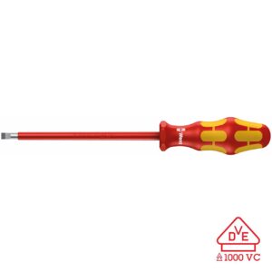 wera – wera vde insulated screwdriver: slotted 6.5mm x 150mm (with lasertip)