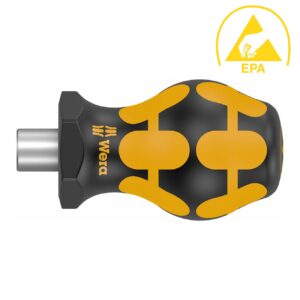 wera – wera esd stubby magnetic bitholding screwdriver