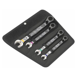 wera – wera sae ratchet set for switch combination wrench (4 piece set)