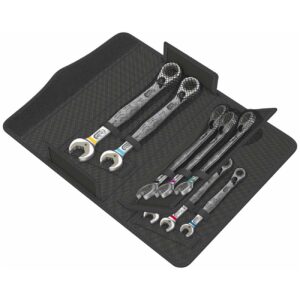 wera – wera sae ratcheting combination wrench set (8 piece set)