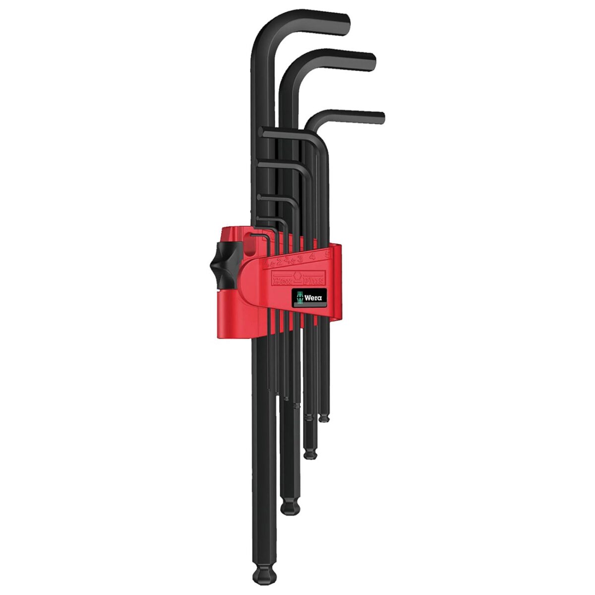 wera – wera metric l key hex plus set (9 piece set)