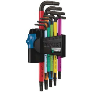 wera – wera torx l key wrench set (9 piece)