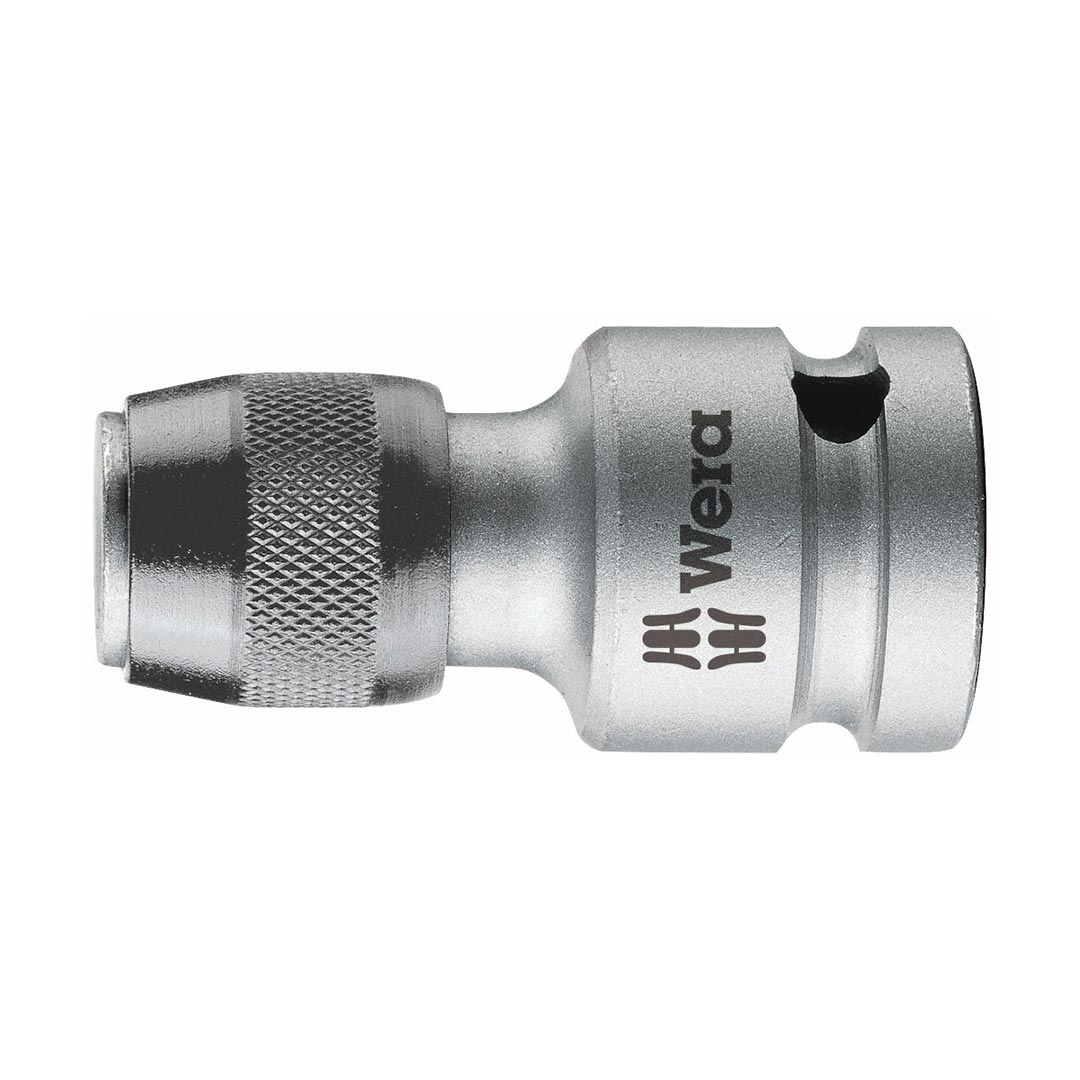 wera 3/8" drive hexagon bit adaptor with quick release chuck