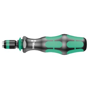 wera – bitholding screwdriver handle with rapidaptor quick release chuck