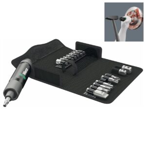 wera – wera impact driver set 90 nm 5/16" hex drive (17 piece)