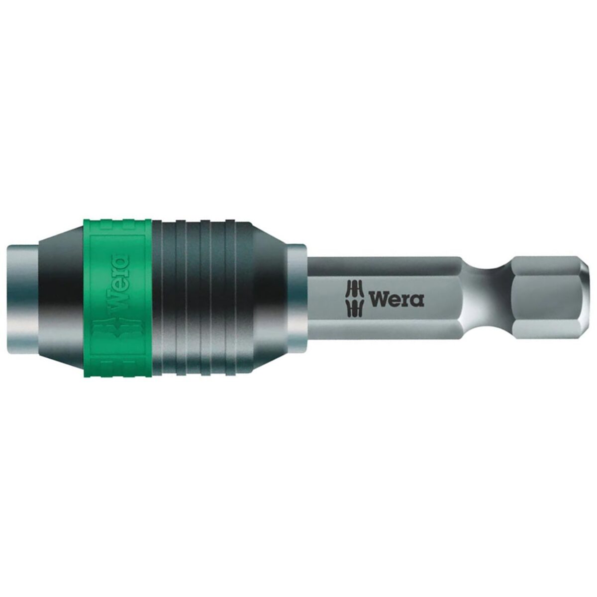 wera – wera rapidaptor magnetic short universal bit holder: 1/4" x 50mm