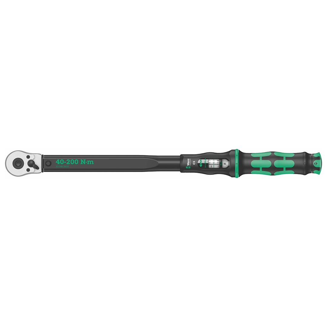 wera – adjustable click torque ratchet 1/2" square drive