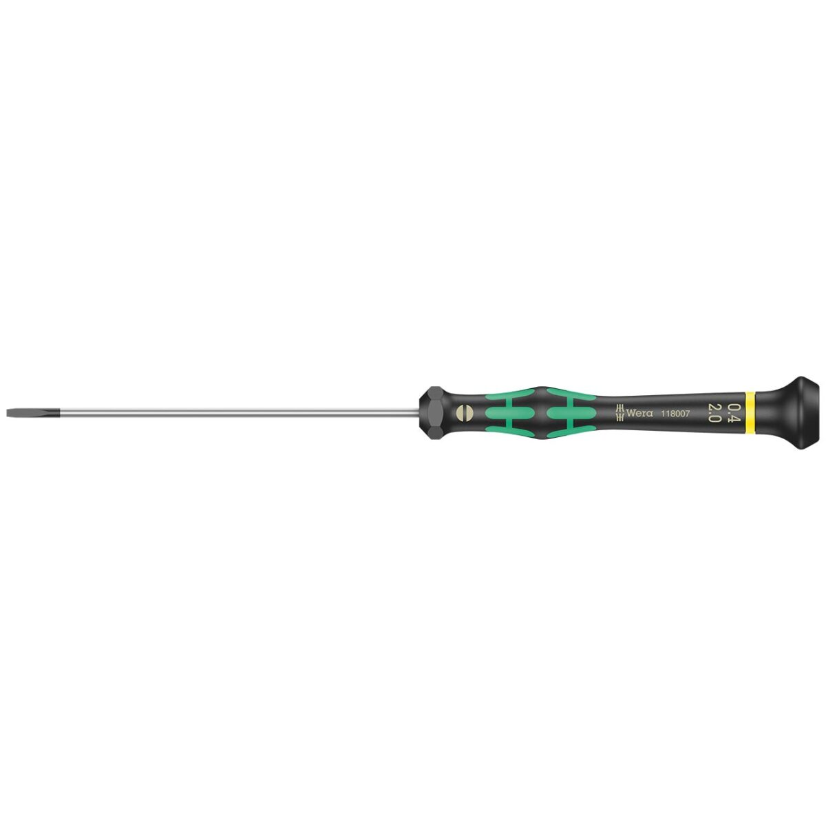 wera – wera micro precision slotted screwdriver 0.40 x 2.0 x 100mm