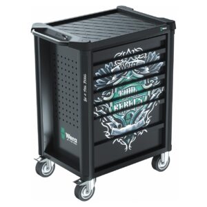 wera – wera "tool rebel" roller cabinet 1 (94 pieces)