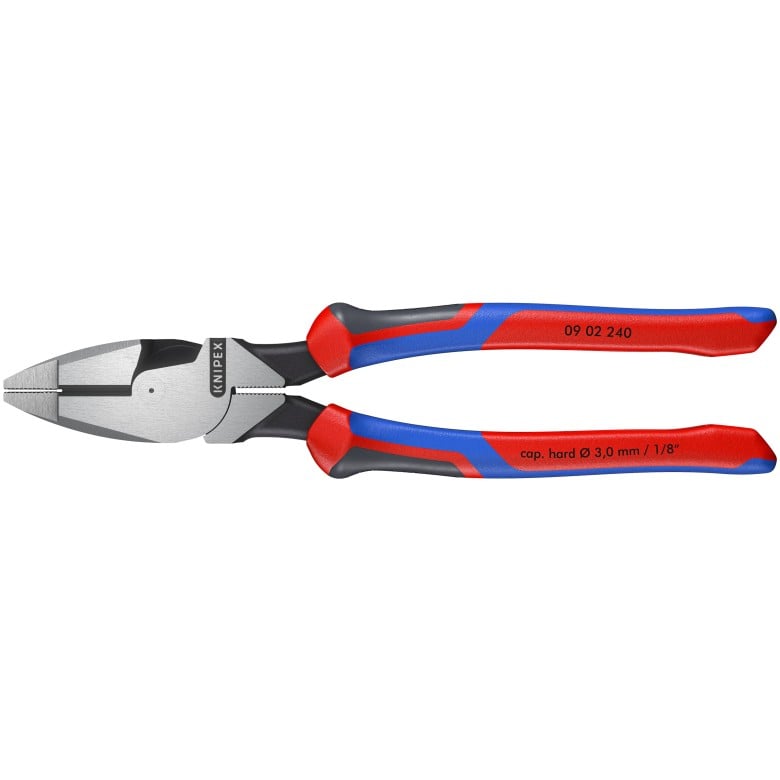 knipex high leverage linemans pliers new england head (9 1/2")