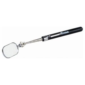 Dog Grooming Mirror with Handle - Titan Dog grooming mirror with handle for easy grooming and styling.