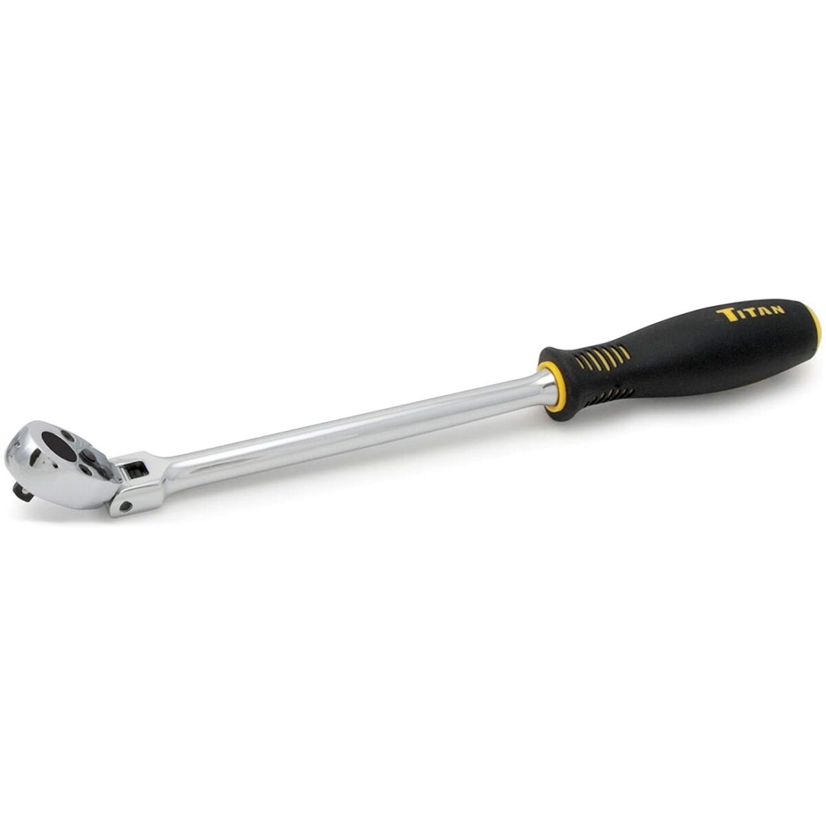 titan – titan 1/4" drive x 12" extra long flex head ratchet