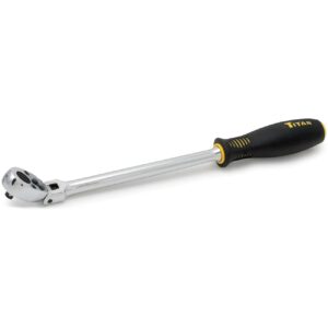 titan – titan 1/4" drive x 12" extra long flex head ratchet