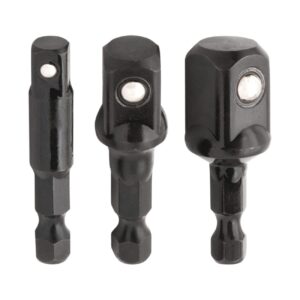 titan – titan impact stubby socket adapter set (3 piece)