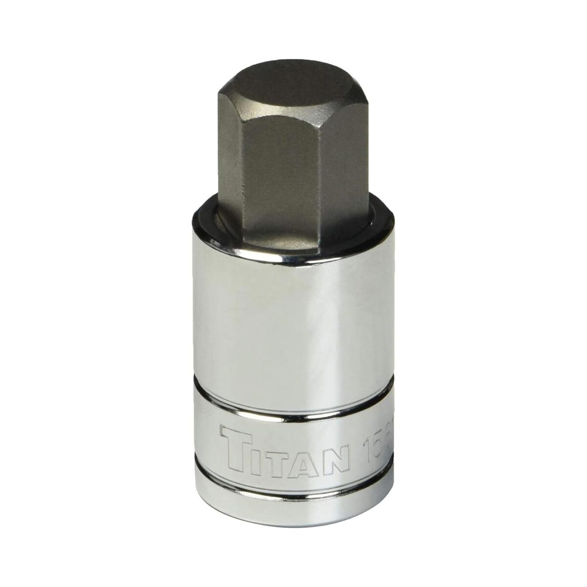 titan – titan 17mm hex bit socket with 1/2" drive