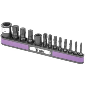 titan – titan impact torx plus bit set (13 piece)