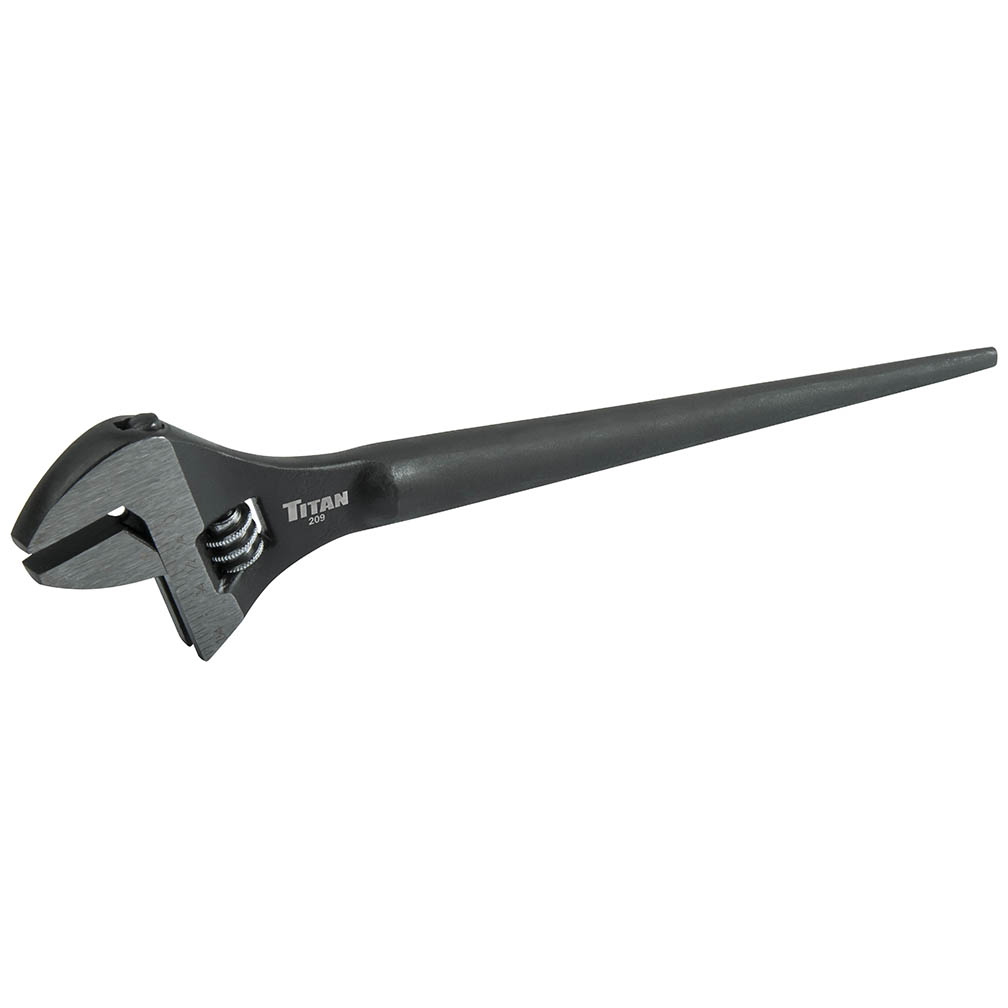 titan – titan tool 8 in adjustable construction wrench