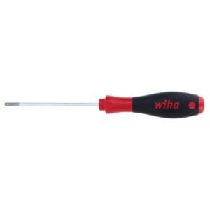 Wiha screwdriver with red and black handle, ideal for pet grooming and maintenance.