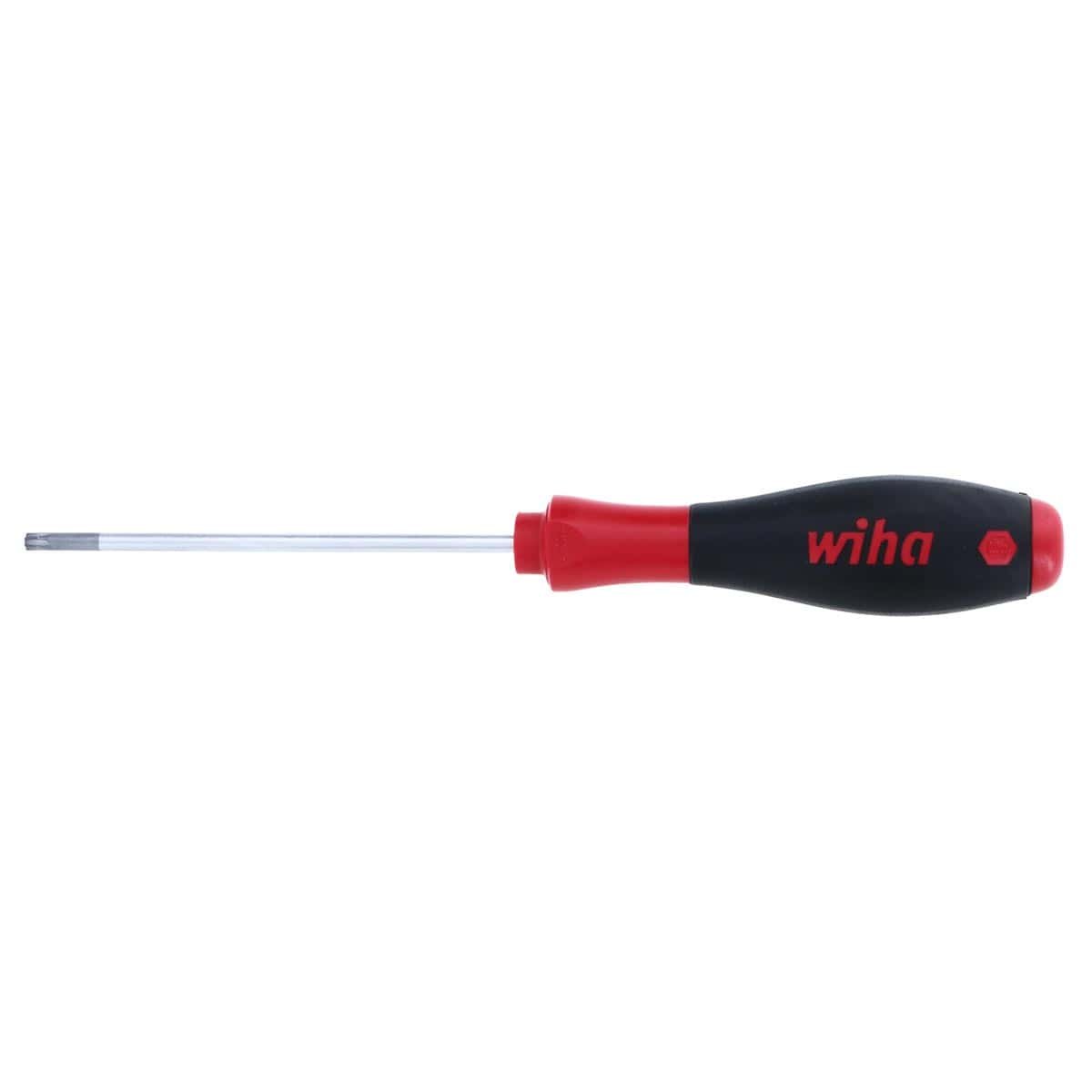 Wiha screwdriver with red and black handle, ideal for pet grooming and maintenance.