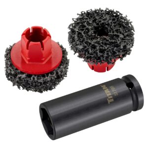 titan – titan wheel hub cleaning kit (3 piece)