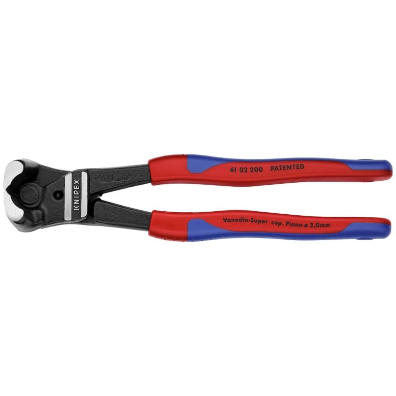 knipex – knipex high leverage bolt end cutting nippers (8")