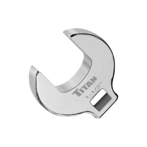 Wrench Tool for Dog Grooming or Maintenance Dog grooming or maintenance tool, metal wrench with "Titan" branding.