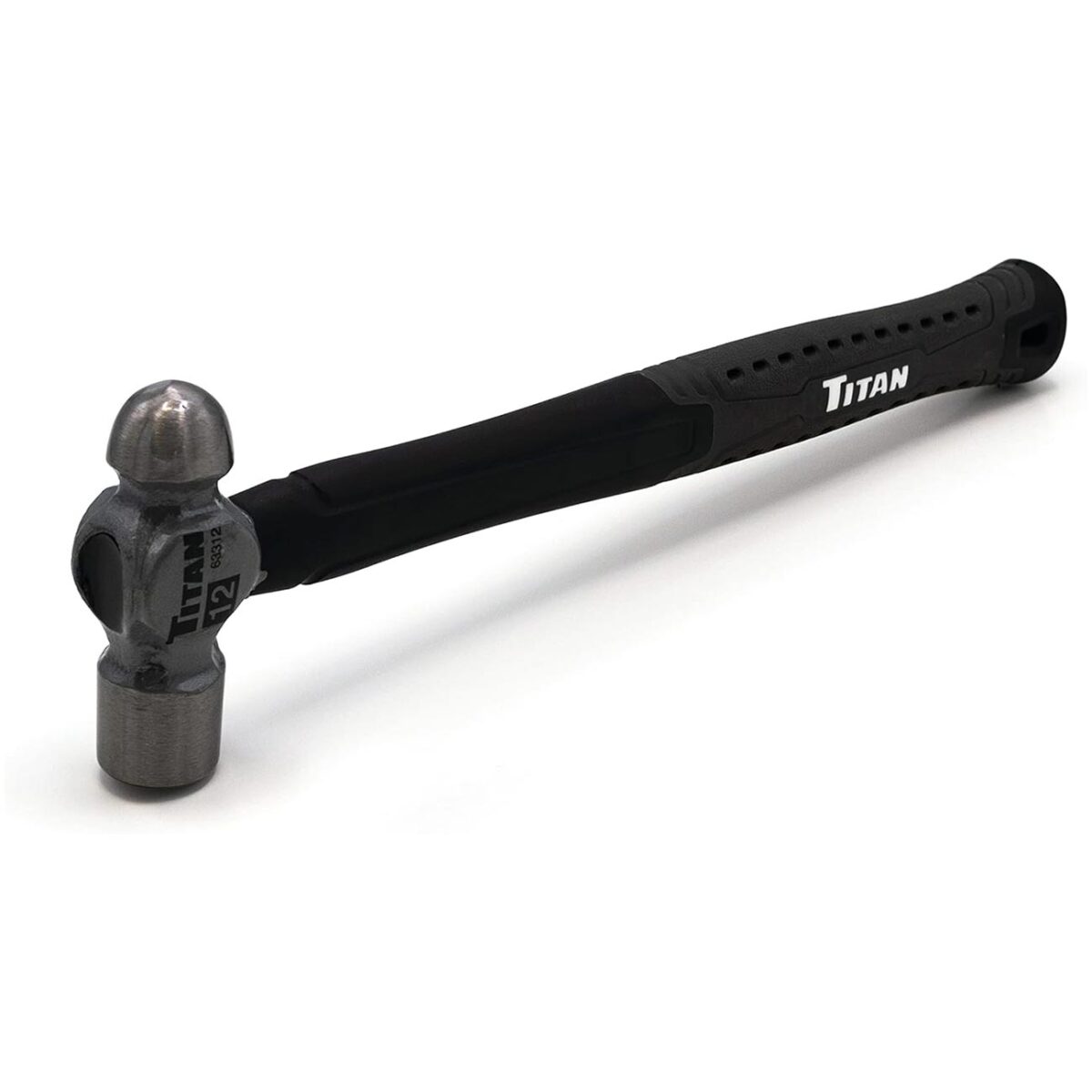 titan – titan 12 oz. ball pein hammer with forged steel head