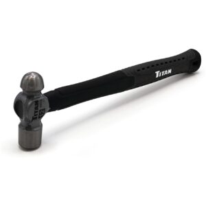 titan – titan 12 oz. ball pein hammer with forged steel head
