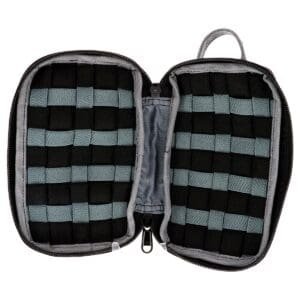 Dog Gear Travel Organizer Case for Dogs, Durable and Compact Dog travel organizer case with adjustable straps for secure storage of dog accessories.
