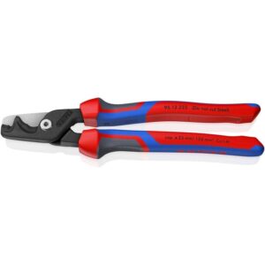knipex – knipex stepcut xl cable shears (9") knipex – knipex stepcut xl cable shears (9")