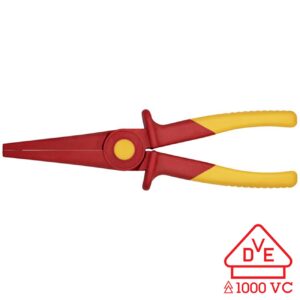 knipex flat nose plastic pliers 1000v insulated