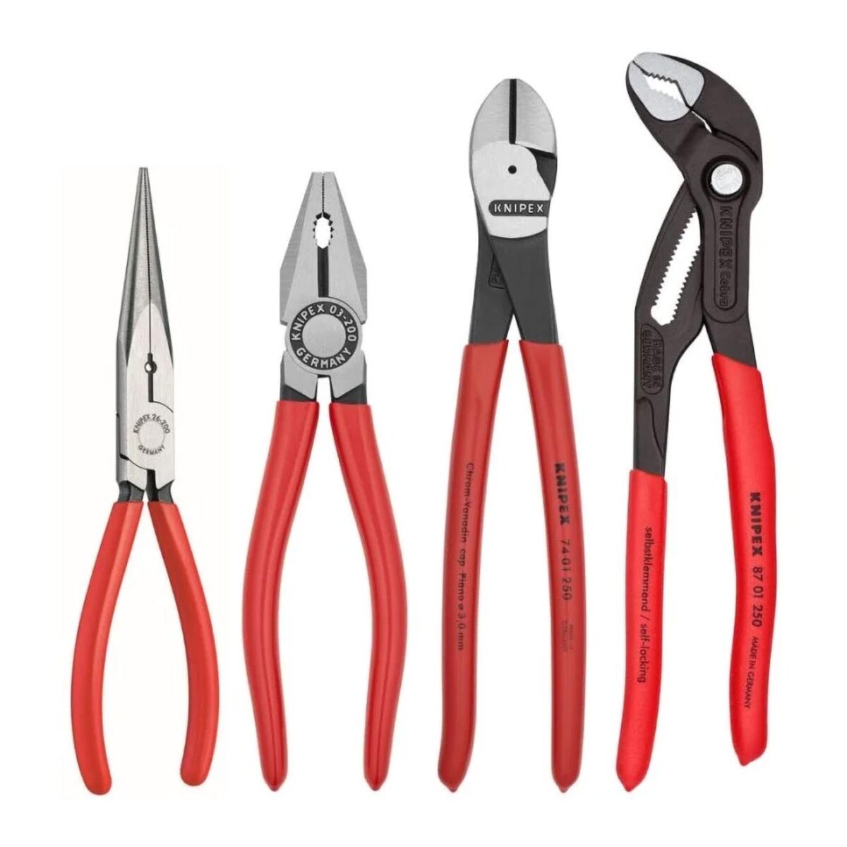 knipex – knipex 4pc pliers set