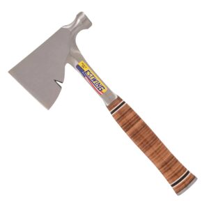 estwing – estwing 13" carpenter's hatchet with leather grip estwing – estwing 13" carpenter's hatchet with leather grip