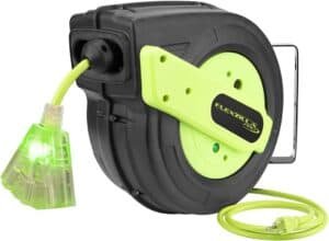 LED Dog Leash with Retractable Cord for Safe Walks.